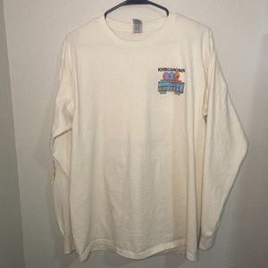khruangbin RARE colorway limited edition cream long sleeve